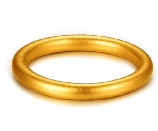 14K Solid Gold 4mm Unisex Wedding Band