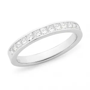 18ct Diamond Channel Set Wedding Ring