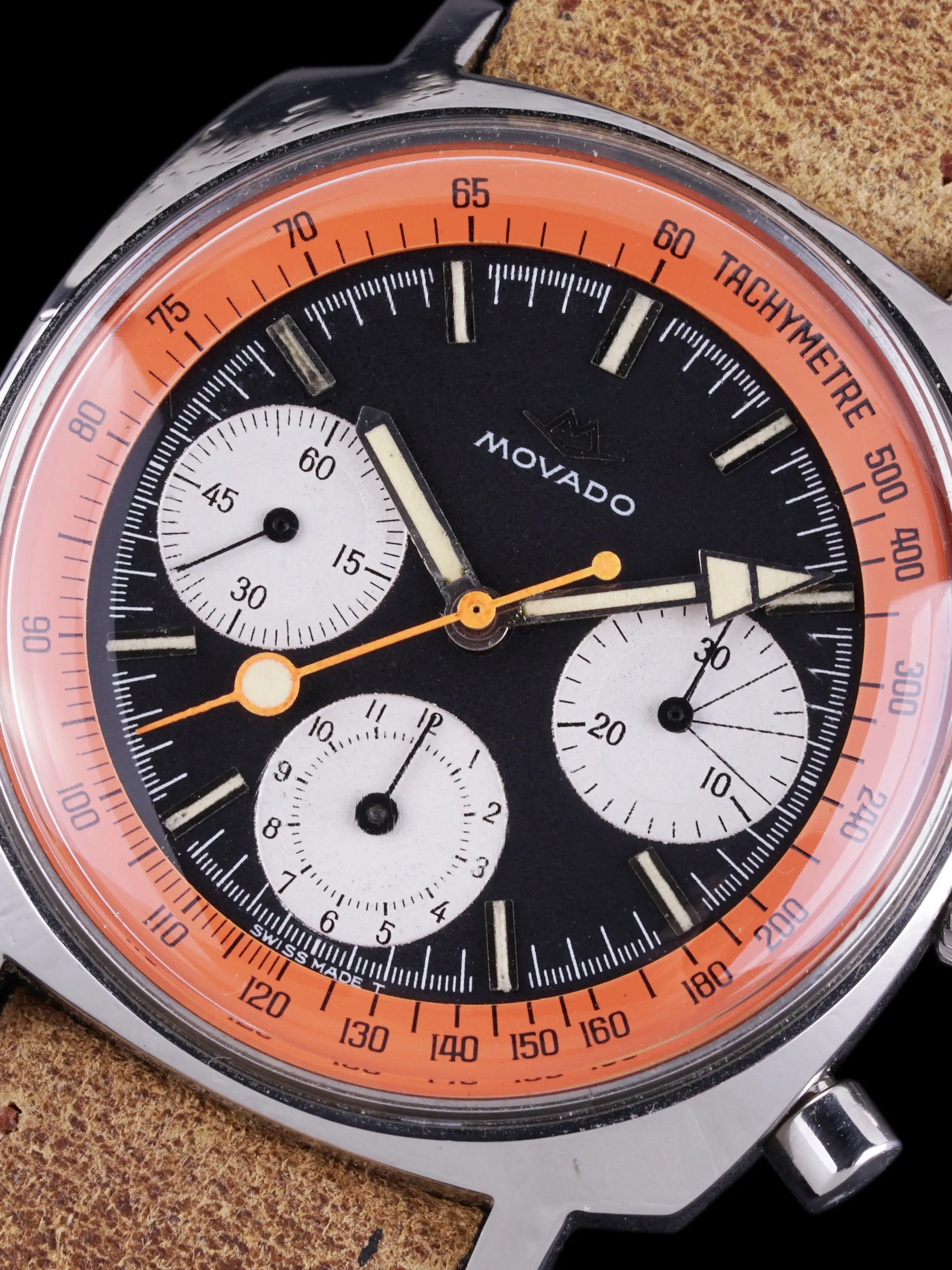 1960s Movado Super Sub Sea (Ref. 206-705-502) W/ Box