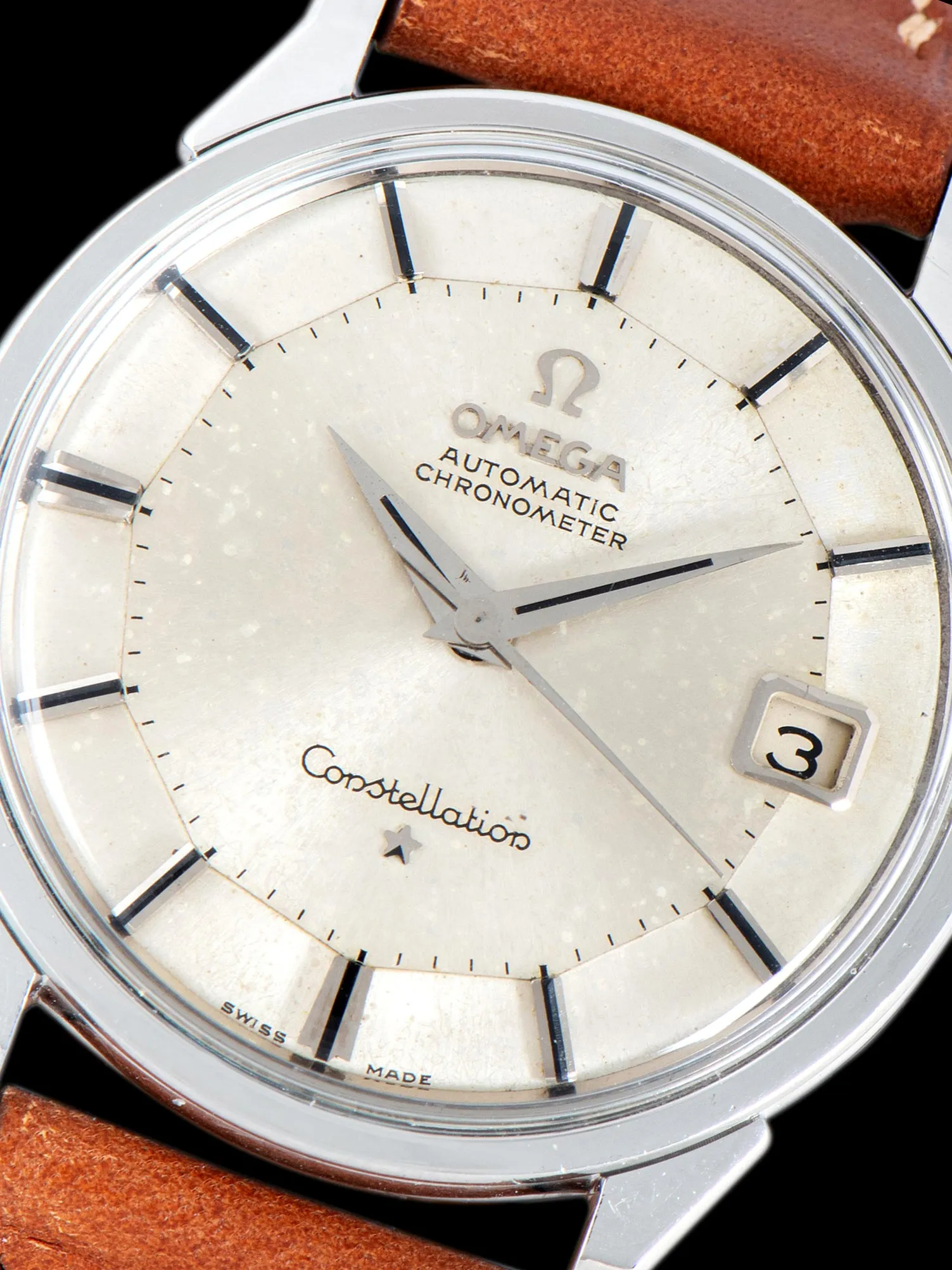 1962 Omega Constellation (Ref. 14902 62 SC) Silver "Pie Pan" Dial