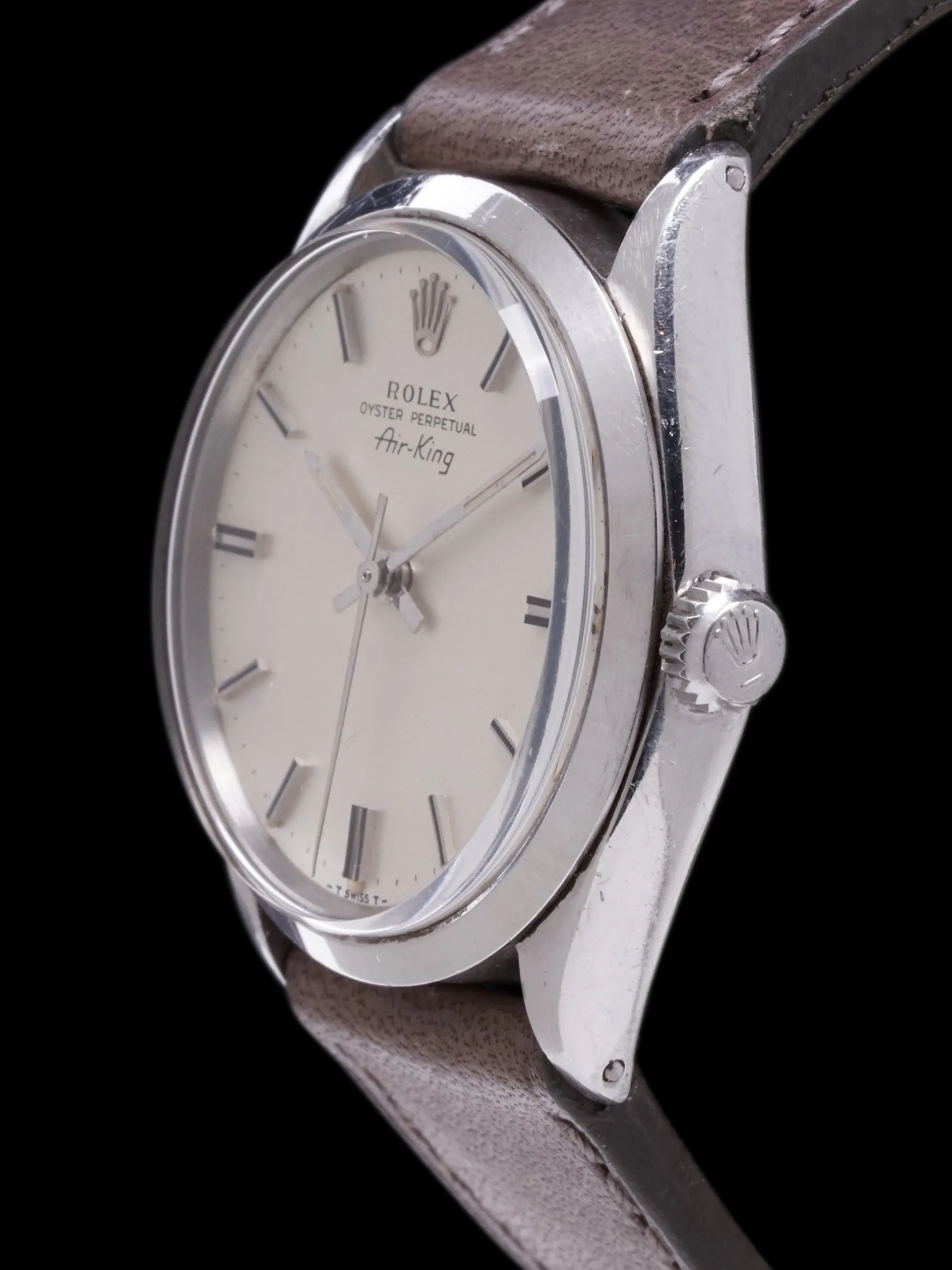 1969 Rolex Air-King (Ref. 5500) "Rare Metalic Silver Dial"