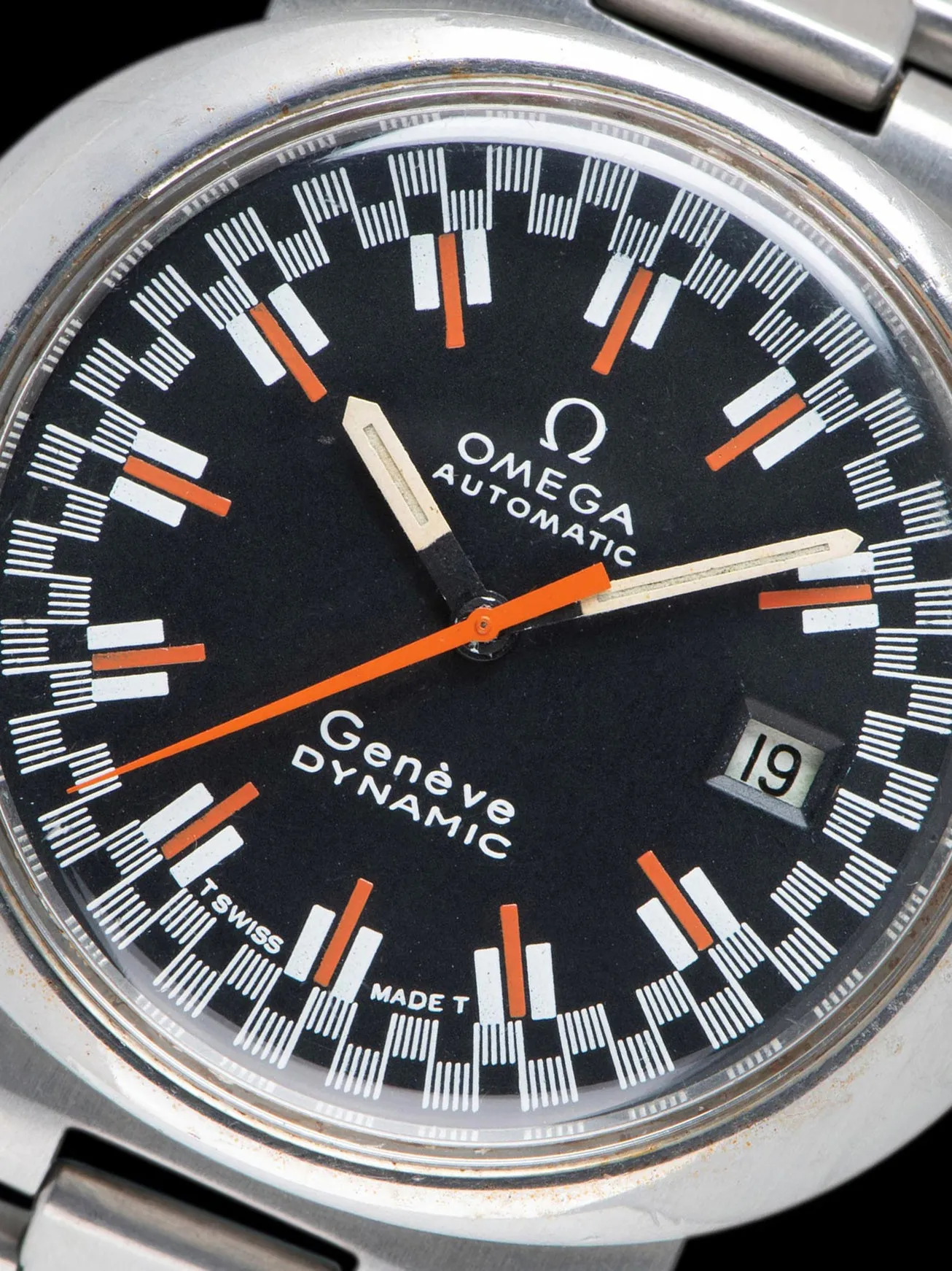 1970s Omega Geneve Dynamic "Racing Dial"