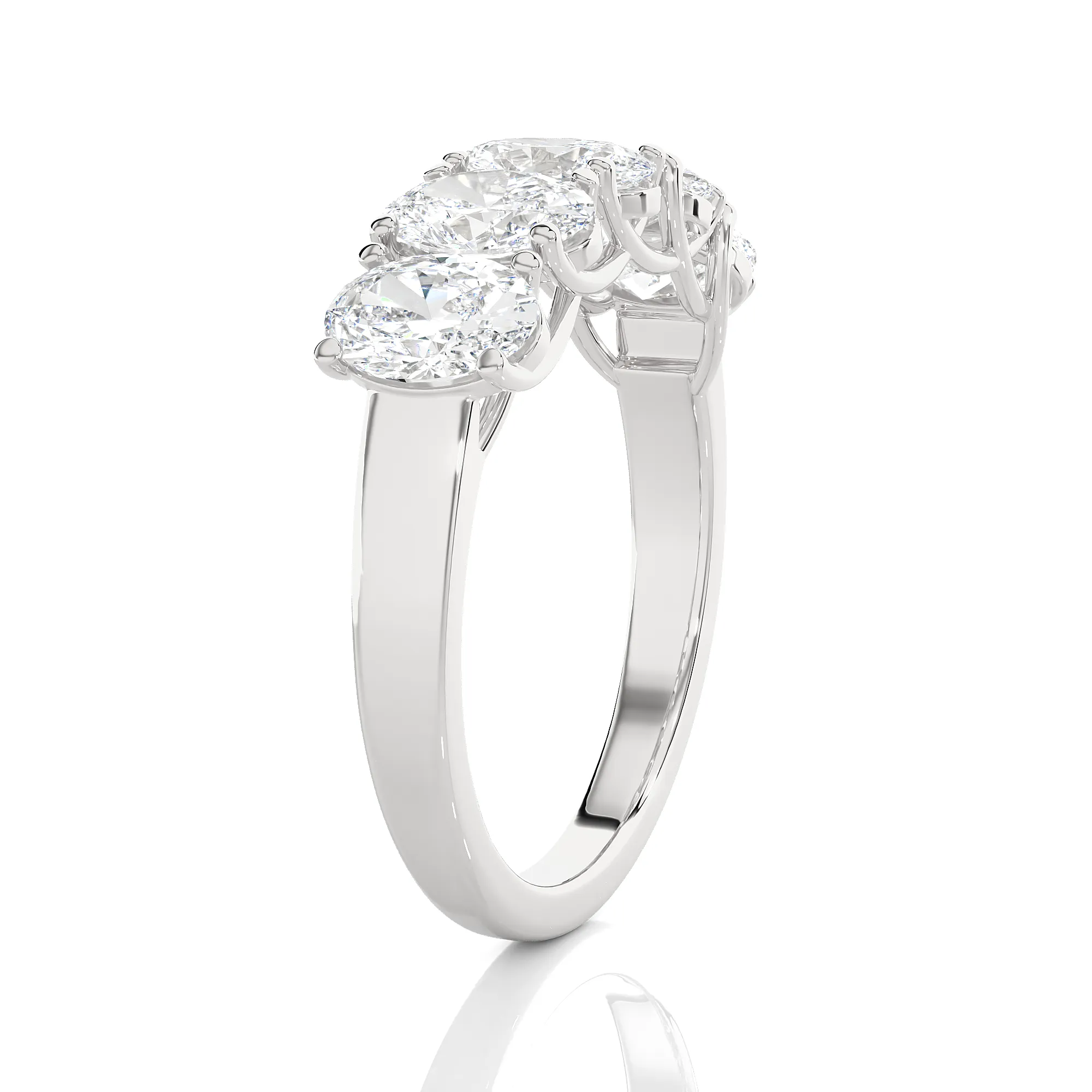 2 1/2 ctw Round Lab Grown Diamond Anniversary Ring