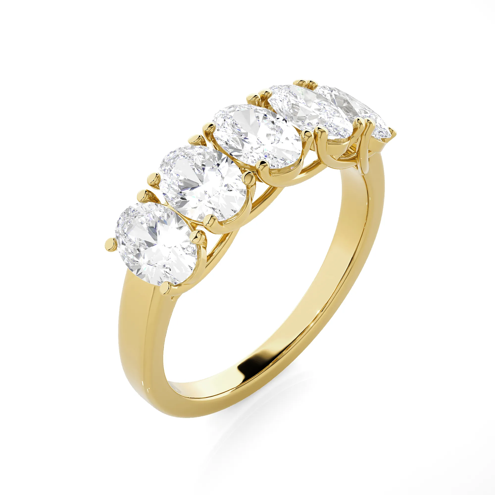 2 1/2 ctw Round Lab Grown Diamond Anniversary Ring