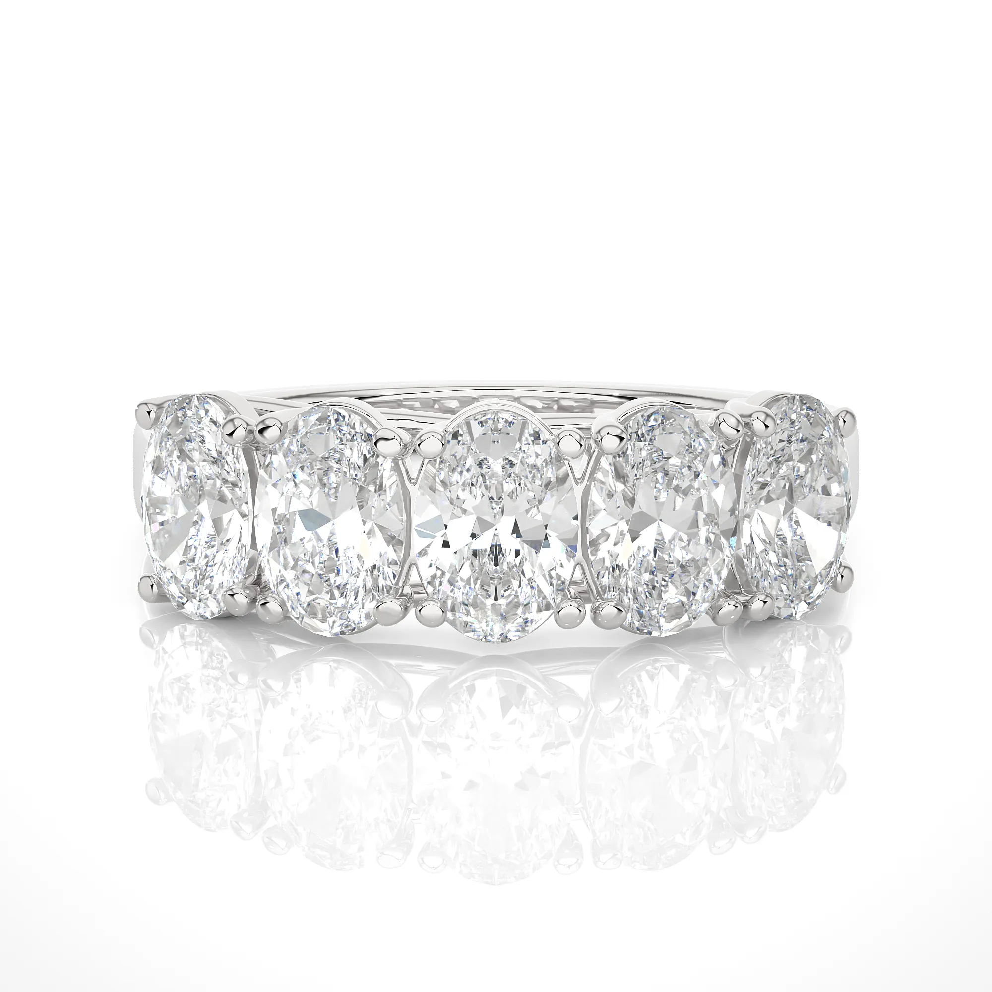 2 1/2 ctw Round Lab Grown Diamond Anniversary Ring