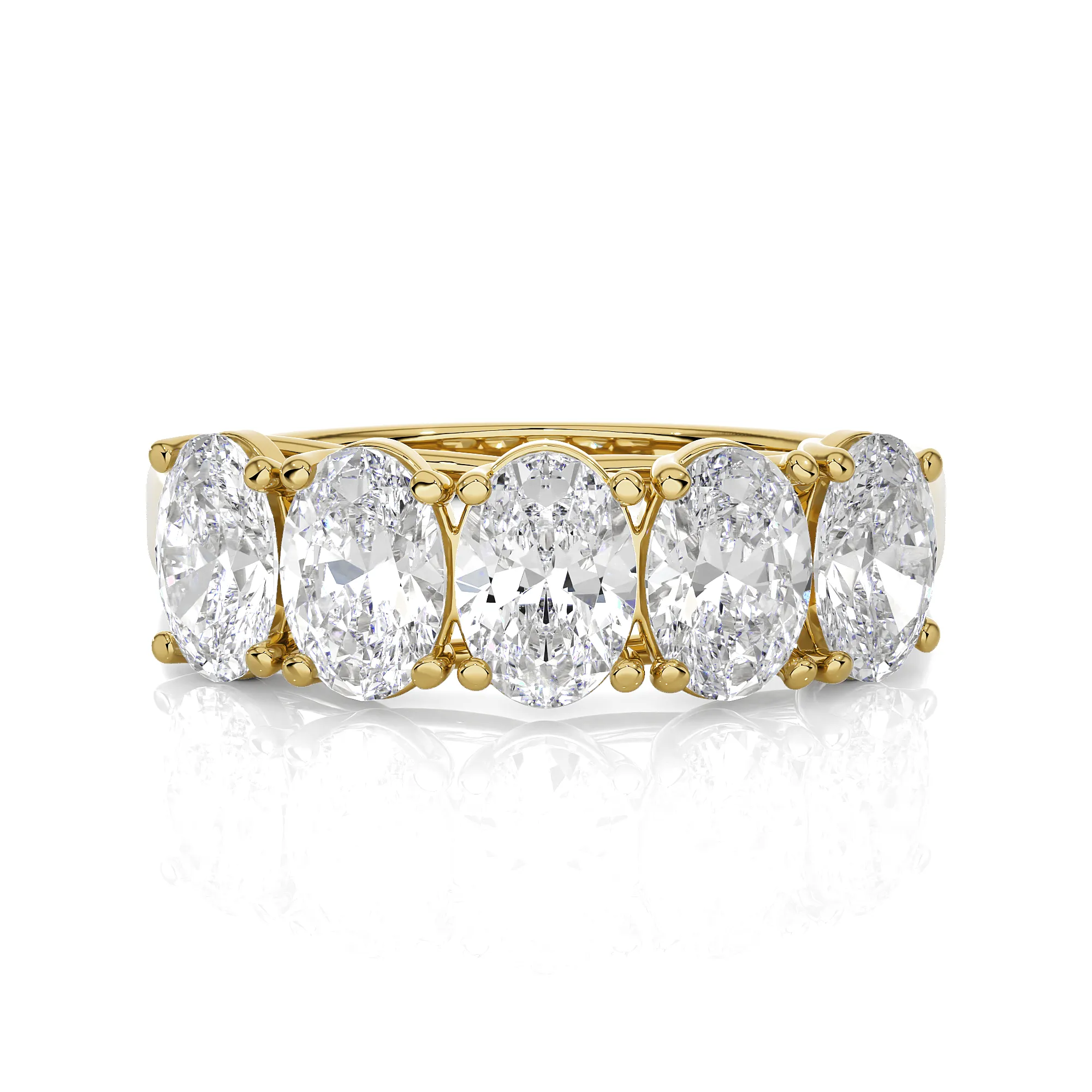 2 1/2 ctw Round Lab Grown Diamond Anniversary Ring