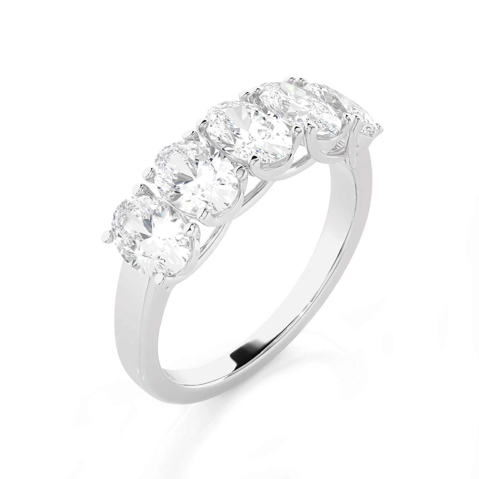 2 1/2 ctw Round Lab Grown Diamond Anniversary Ring