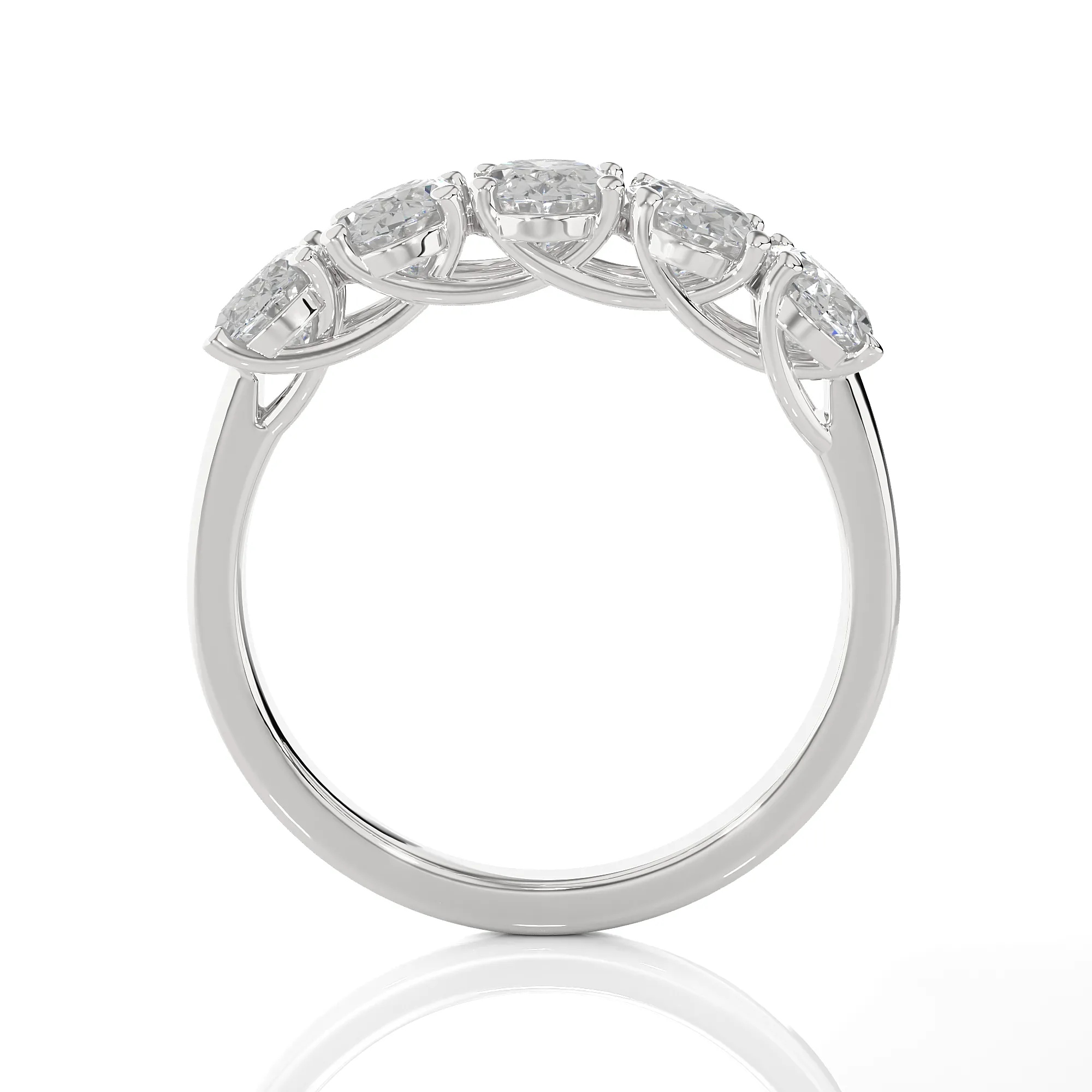 2 1/2 ctw Round Lab Grown Diamond Anniversary Ring