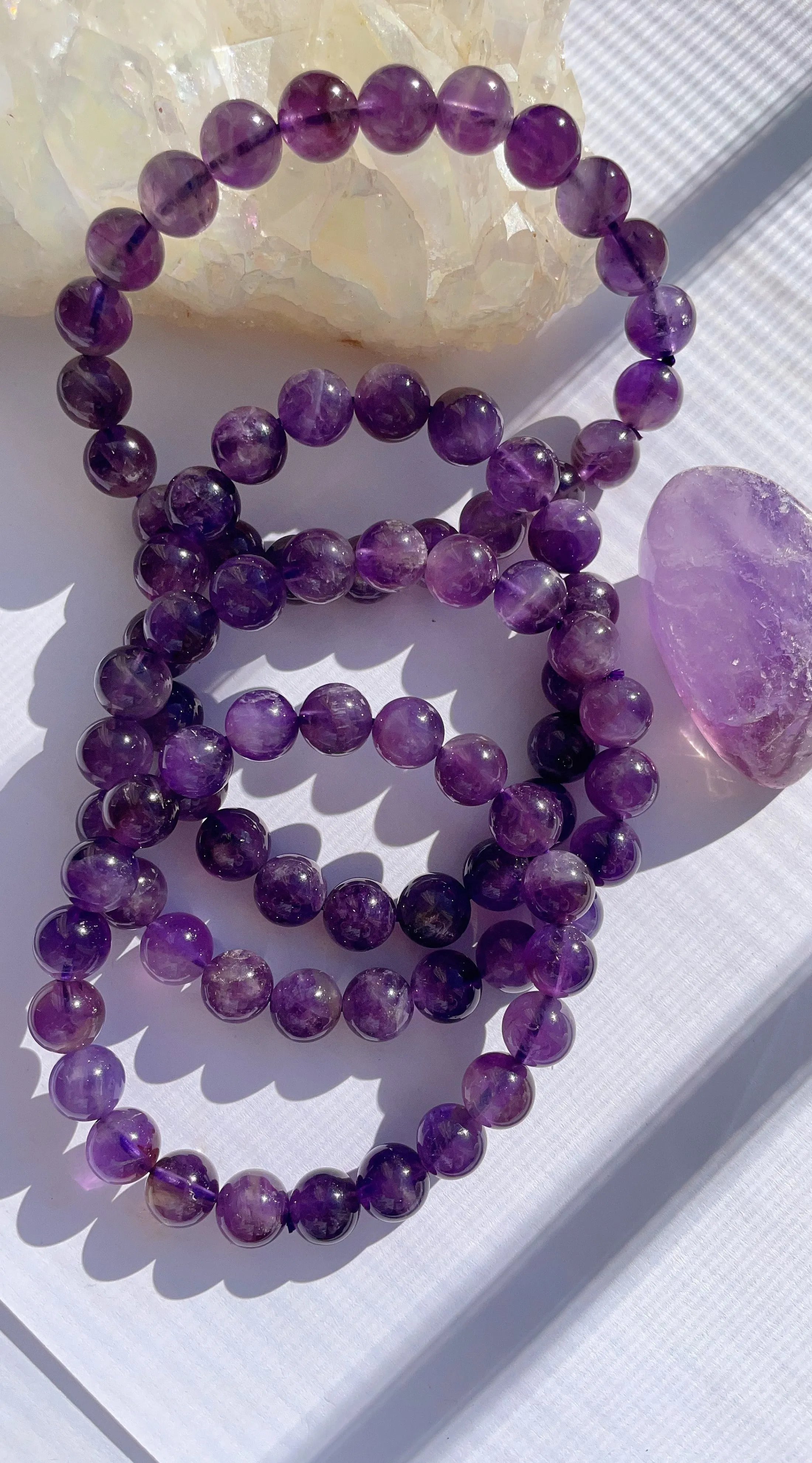 Amethyst Bracelet Vibrant Good Quality Best Value Crystal Bracelet