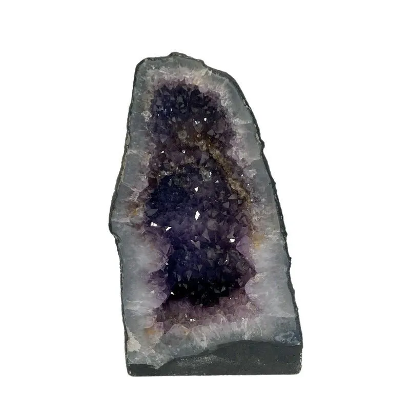 Amethyst Geode Brazil Cathedral Home Decor Crystal Specimen