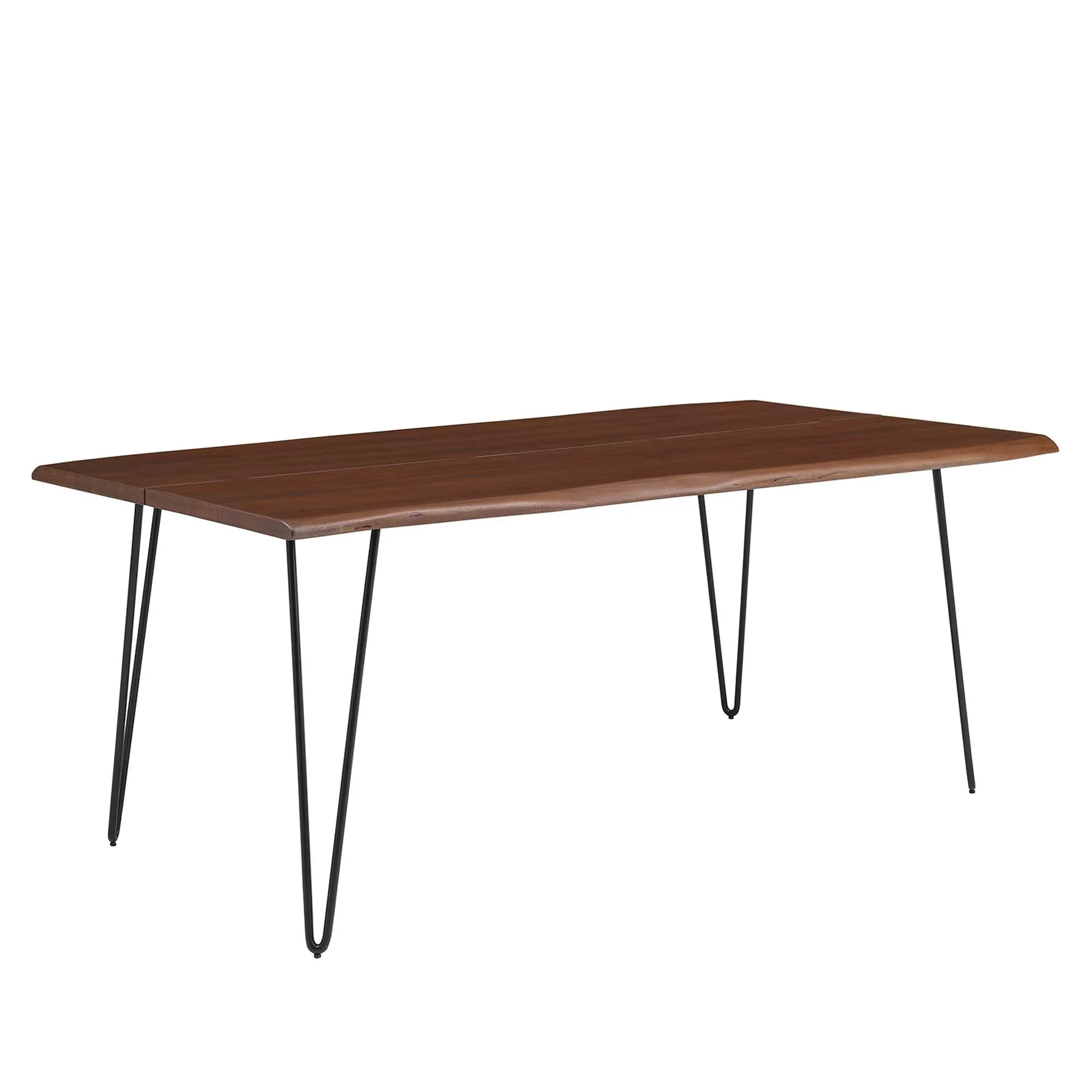 Ardor 74" Live Edge Acacia Wood Acacia Wood Dining Table by Modway