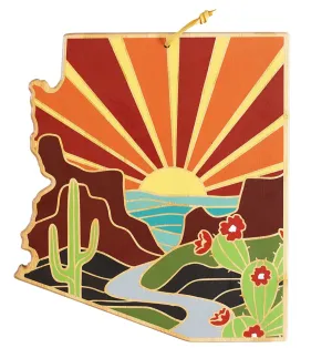 Arizona Landscape Art Cutting Board