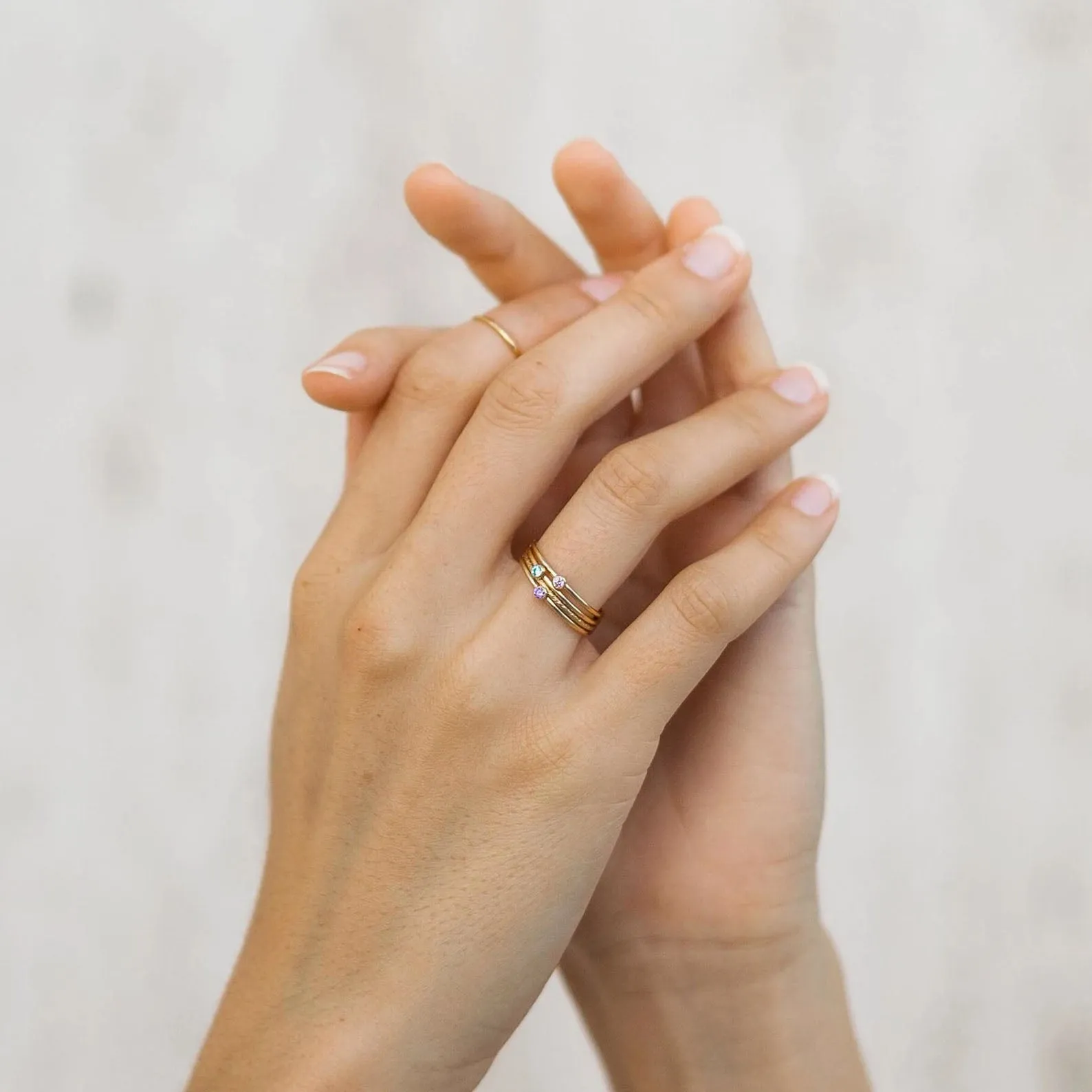 August Birthstone Ring