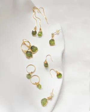 August | Peridot Earrings