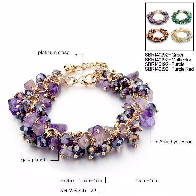 Austrian Crystals with stones Bracelet