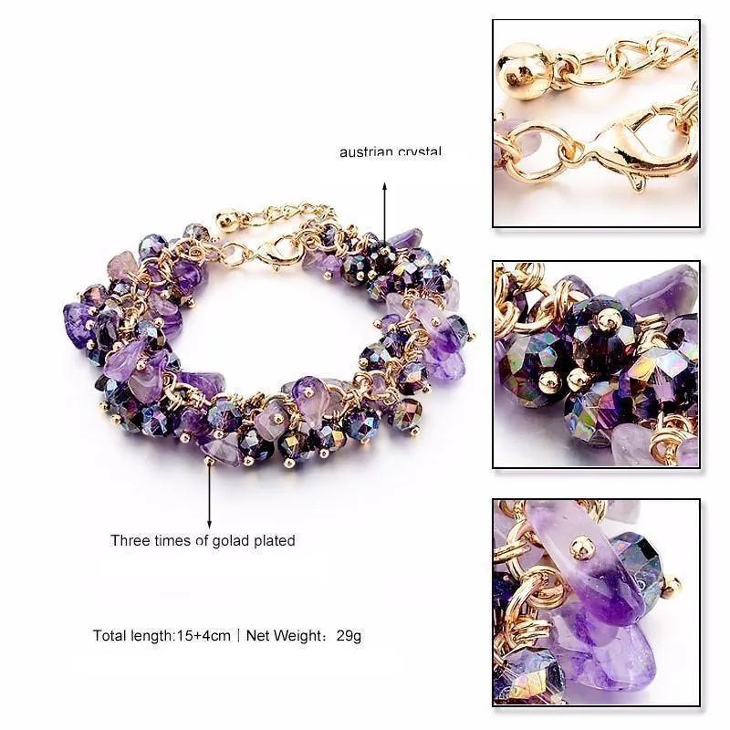 Austrian Crystals with stones Bracelet