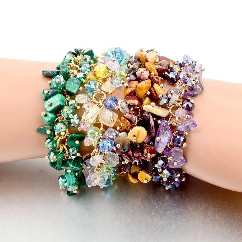 Austrian Crystals with stones Bracelet