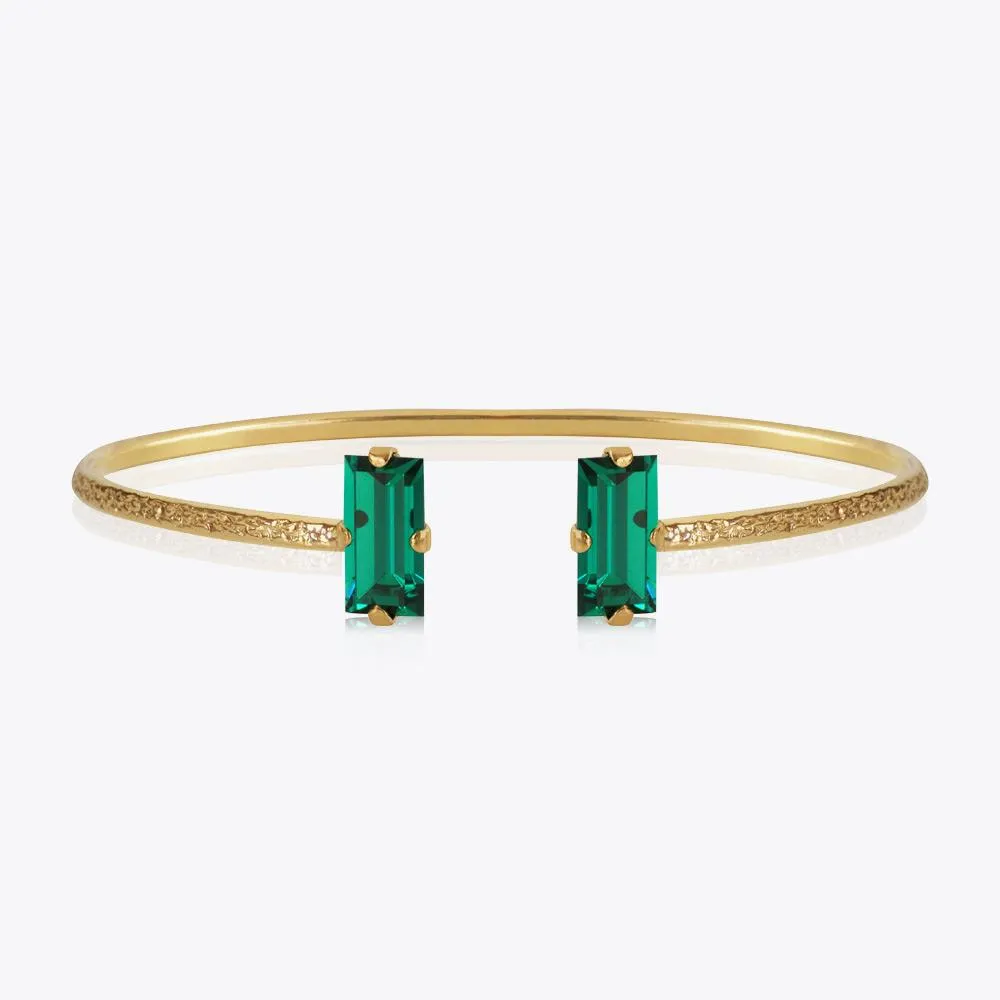 Baguette Bracelet / Emerald