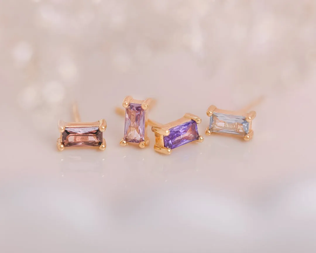 Birthstone Ombré Stud Set