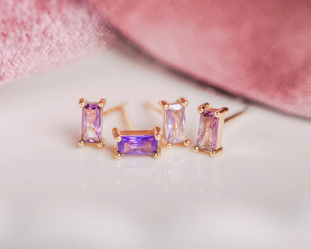 Birthstone Ombré Stud Set