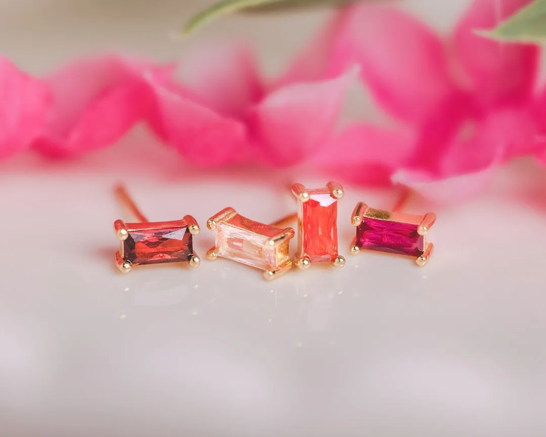 Birthstone Ombré Stud Set