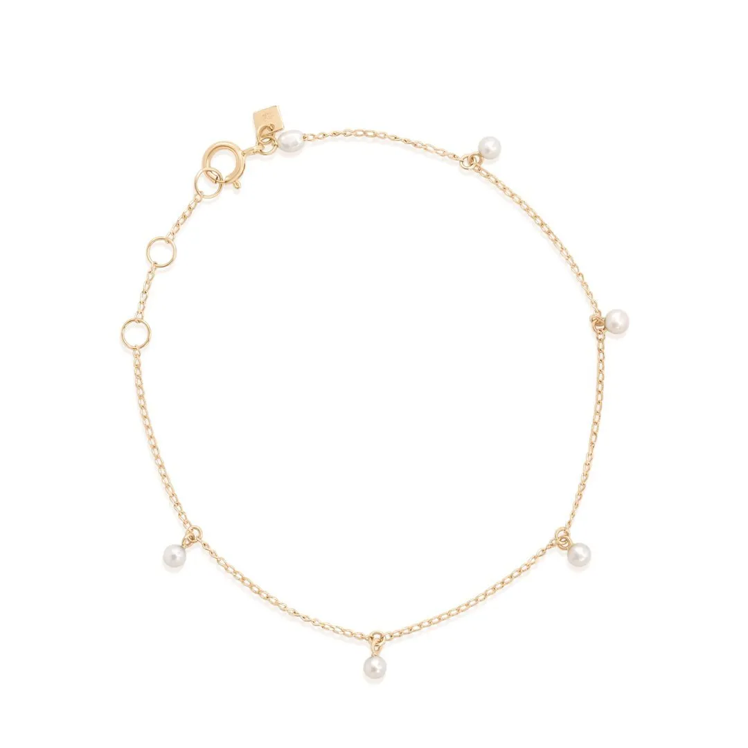 By Charlotte 14k Gold Peace Lover Bracelet