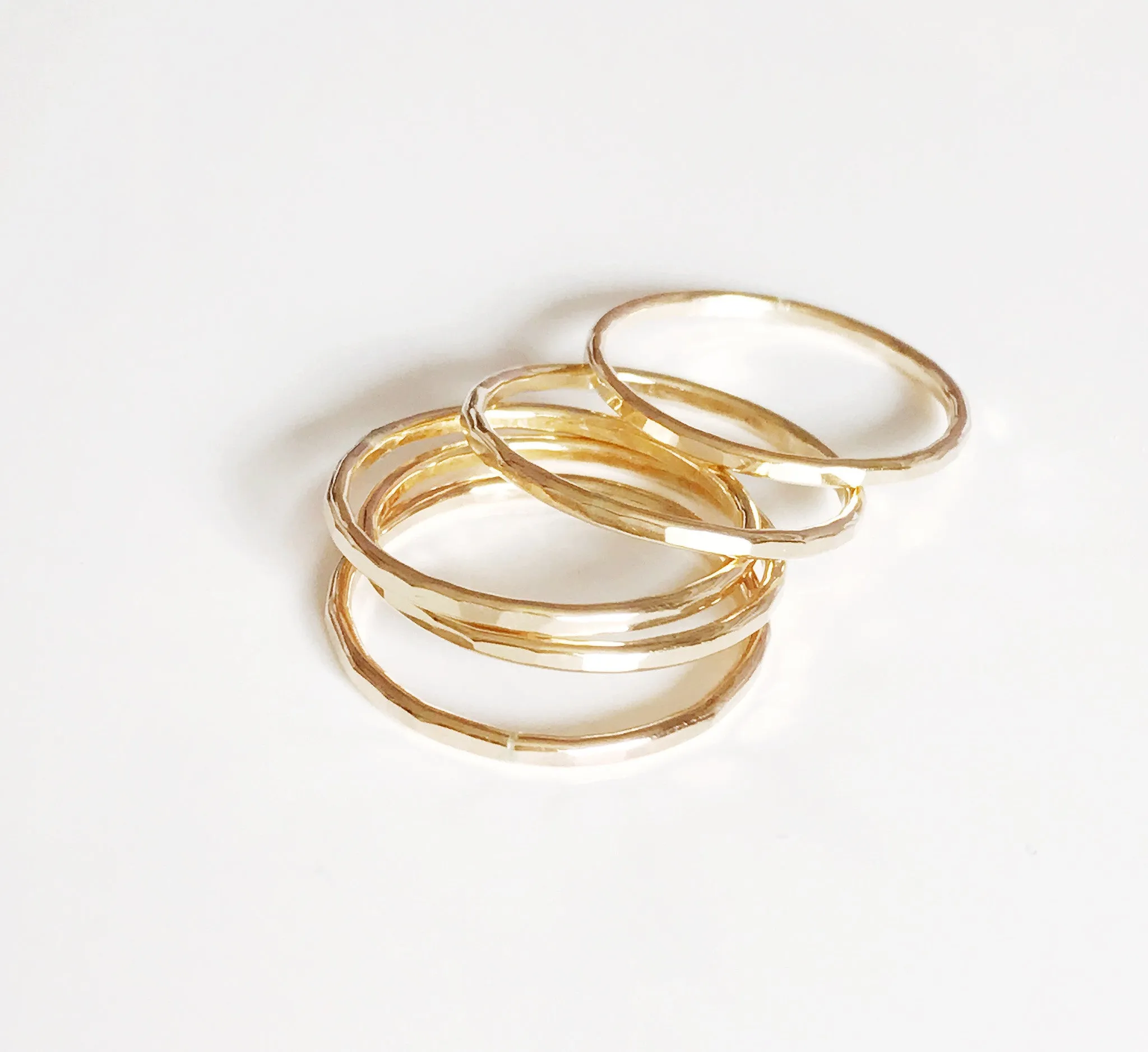 Clara rings set - 5 rings set. (R128)