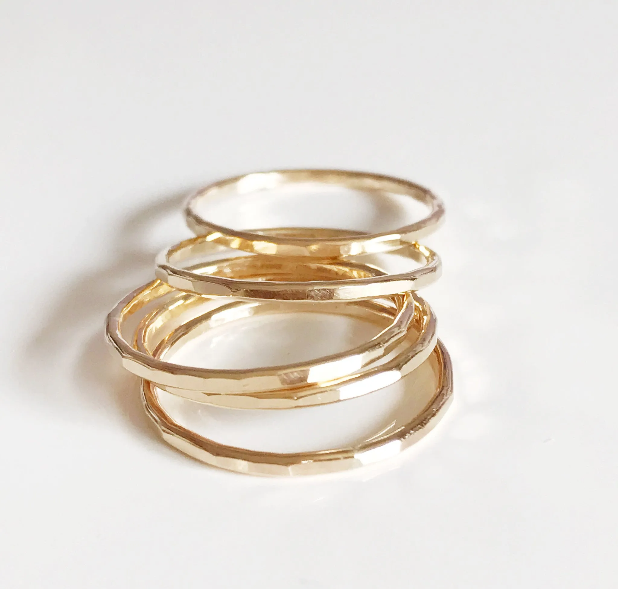 Clara rings set - 5 rings set. (R128)