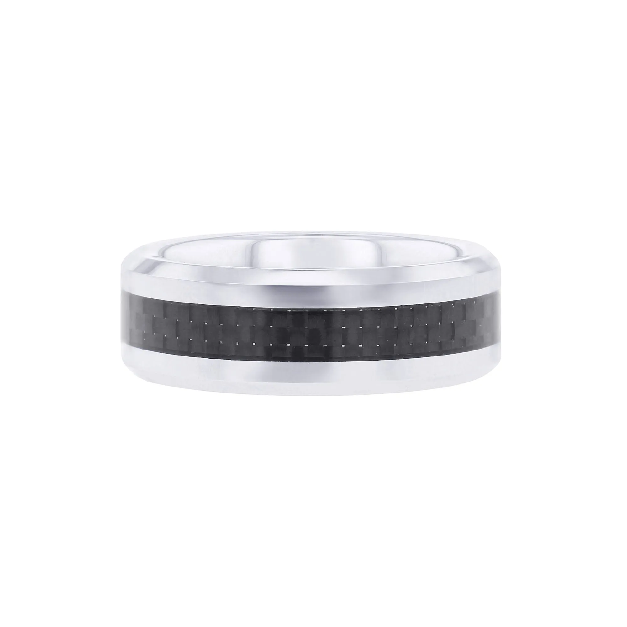 Cohen Serinium and Carbon Fiber Wedding Ring