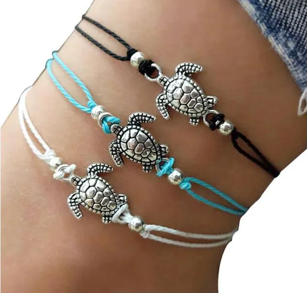 Conch, Starfish, & Pearl Beach Pendant Anklet