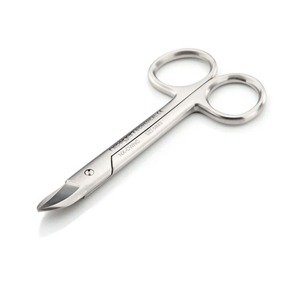 Crown Scissors, Curved, Stainless, 110mm