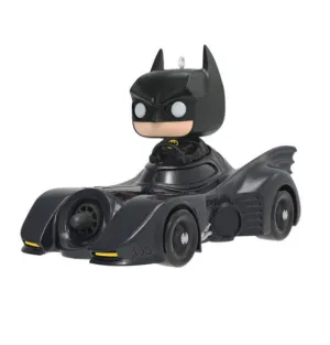 DC™ 1989 Batman™ in His Batmobile™ Funko POP!® Ornament