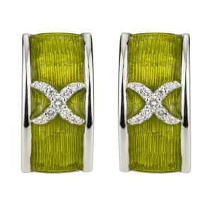 Earrings - Diamond (enamel)