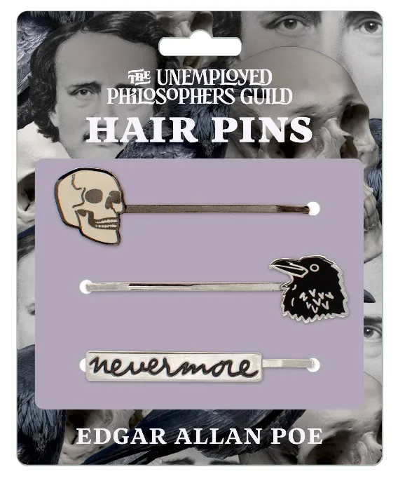 Edgar Allan Poe - Hair Pins