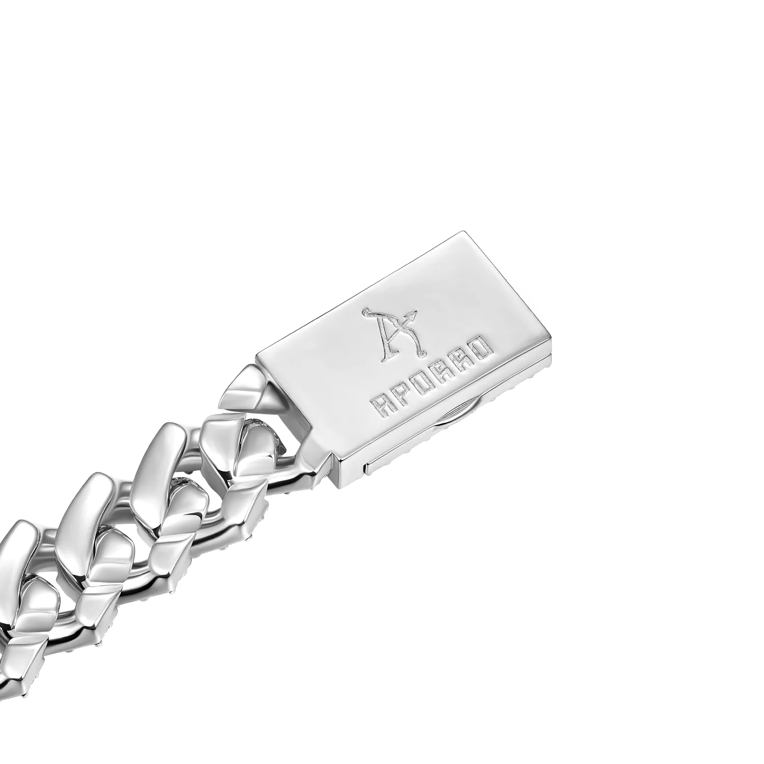 Emerald Cut Prong Cuban Link Bracelet