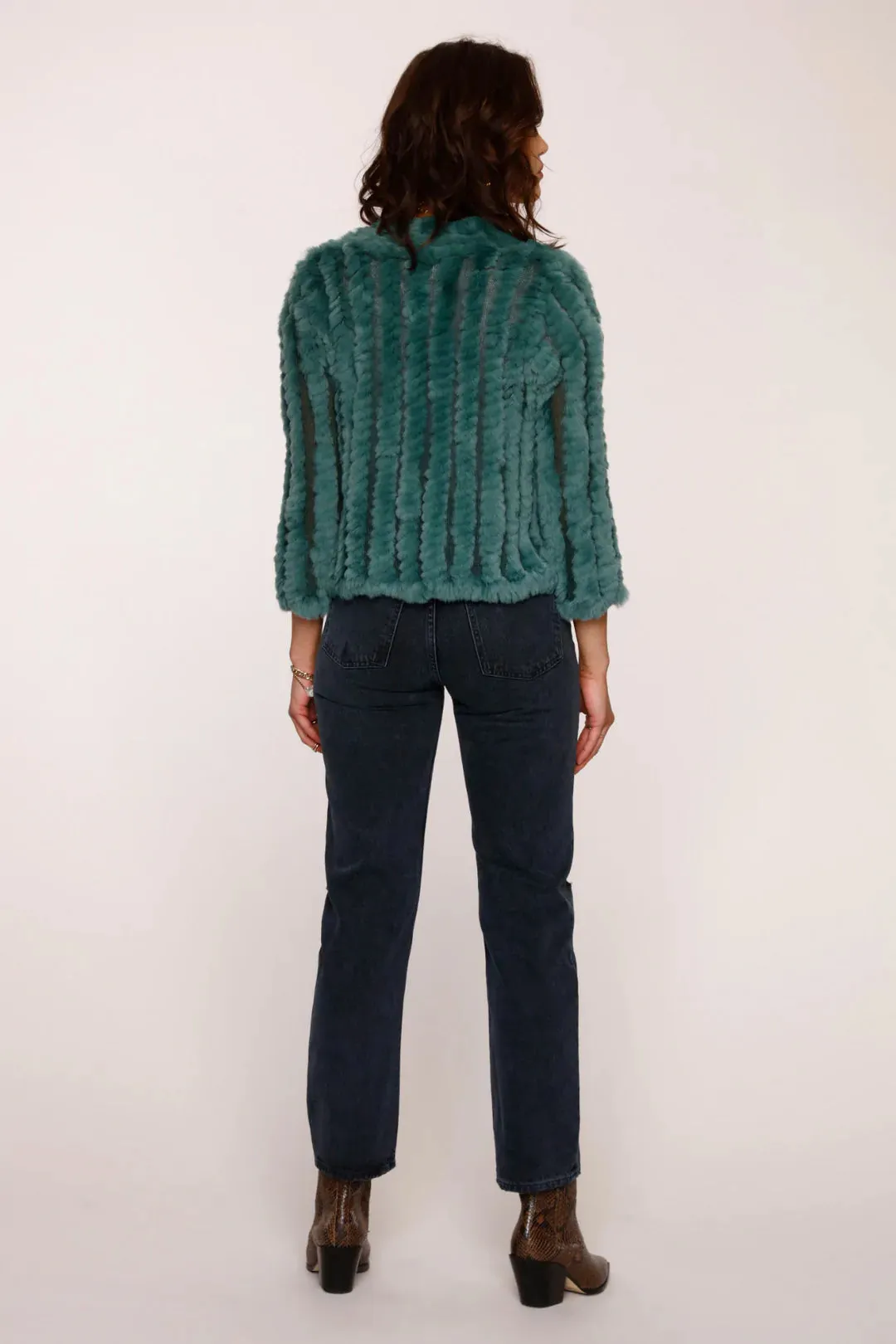 Emerald Rosa Fur Jacket