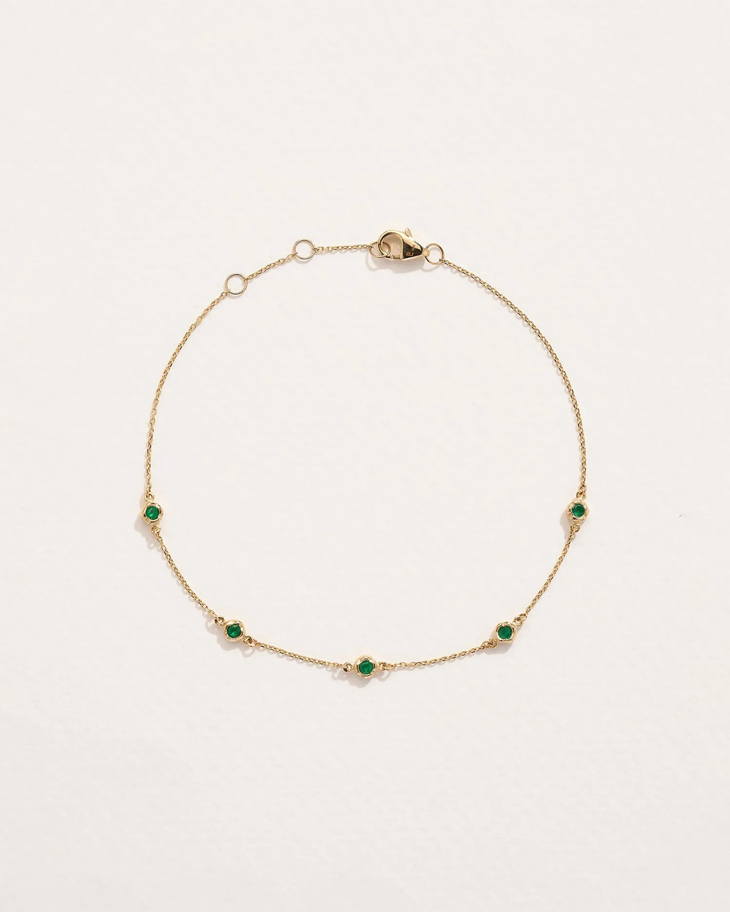 Emerald Station Bracelet