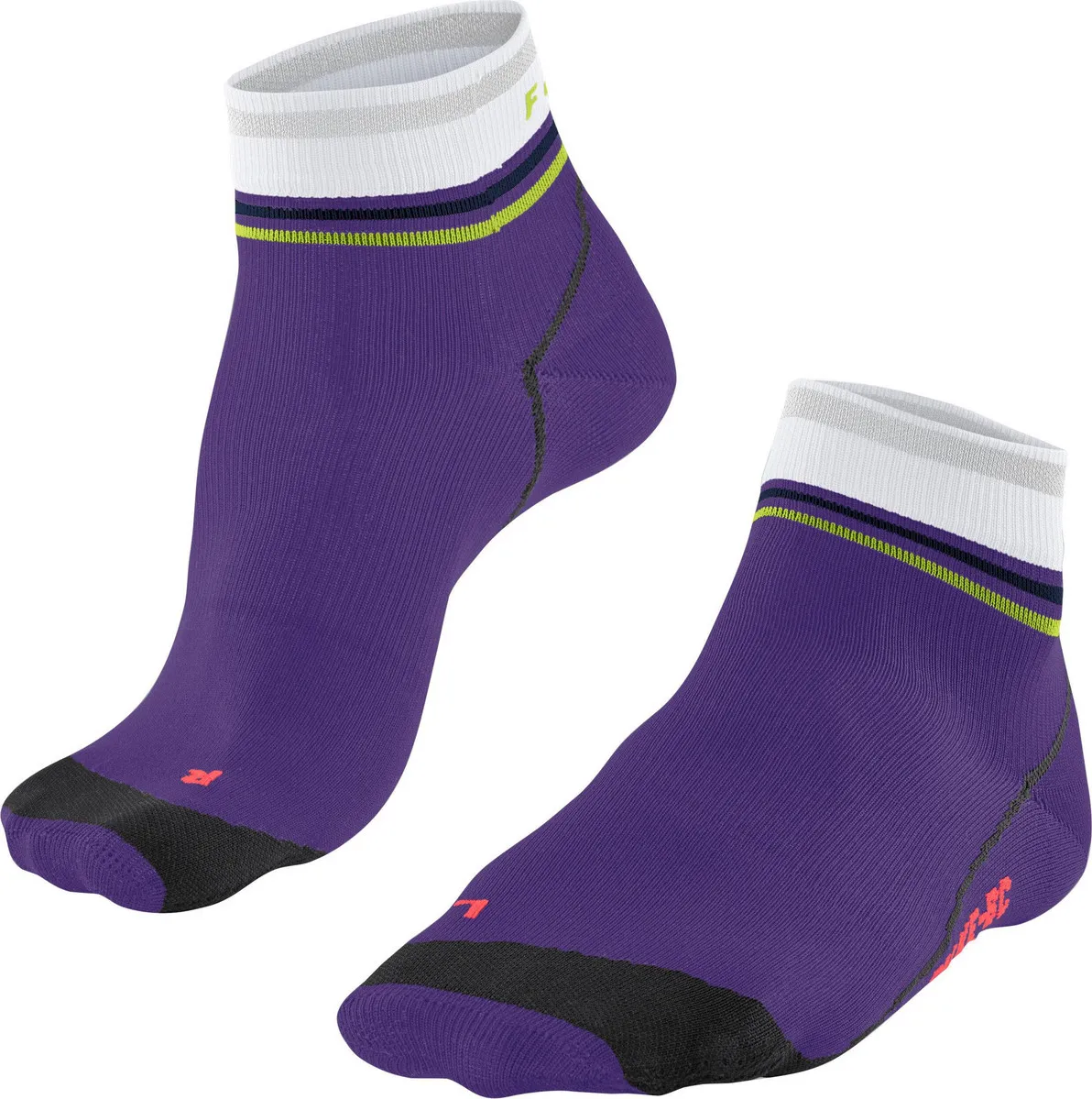 Falke BC Impulse Reflect Short Unisex Biking Socks Amethyst | Buy Falke BC Impulse Reflect Short Unisex Biking Socks Amethyst here | Outnorth