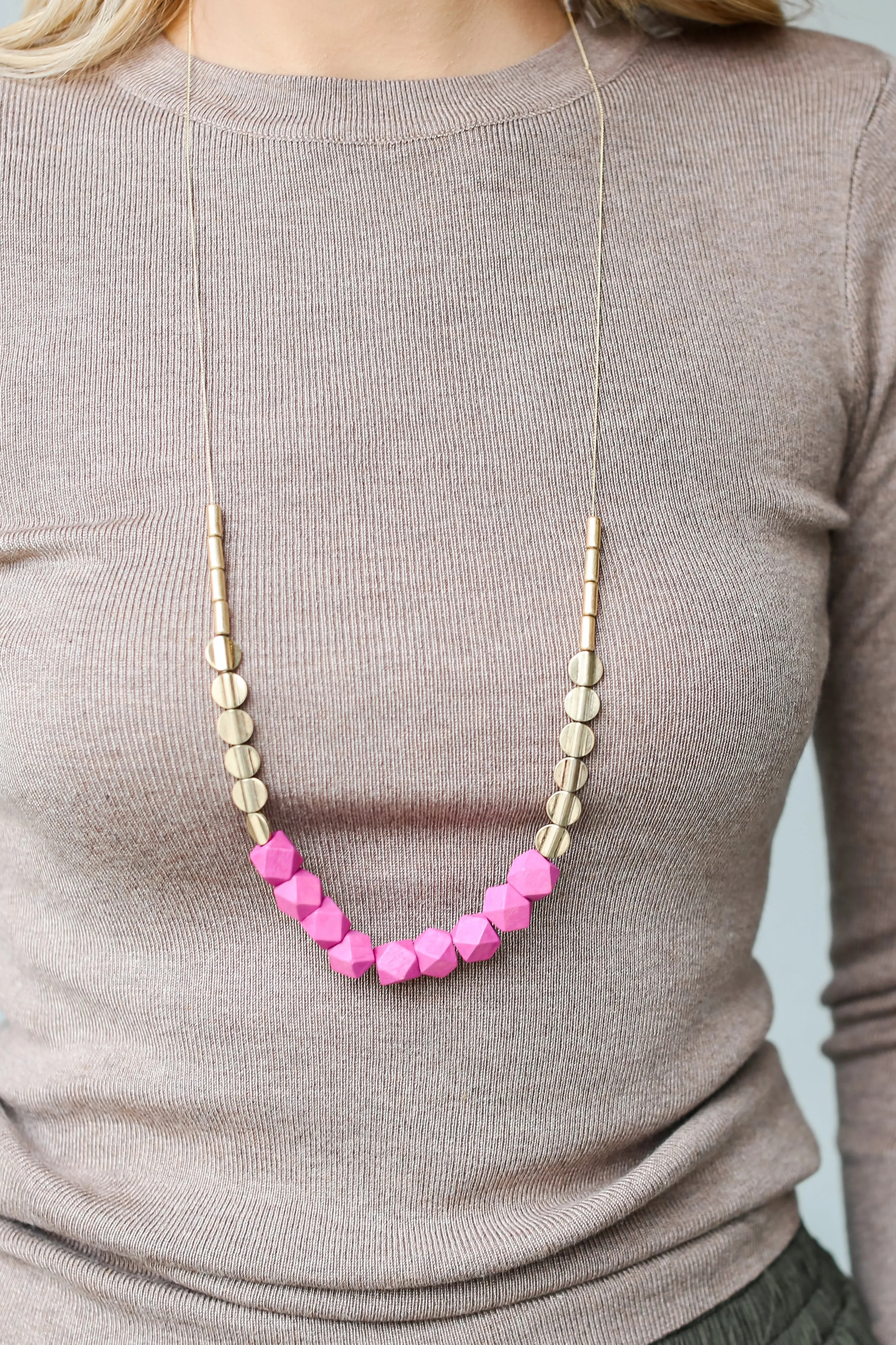 FINAL SALE - Camille Beaded Necklace