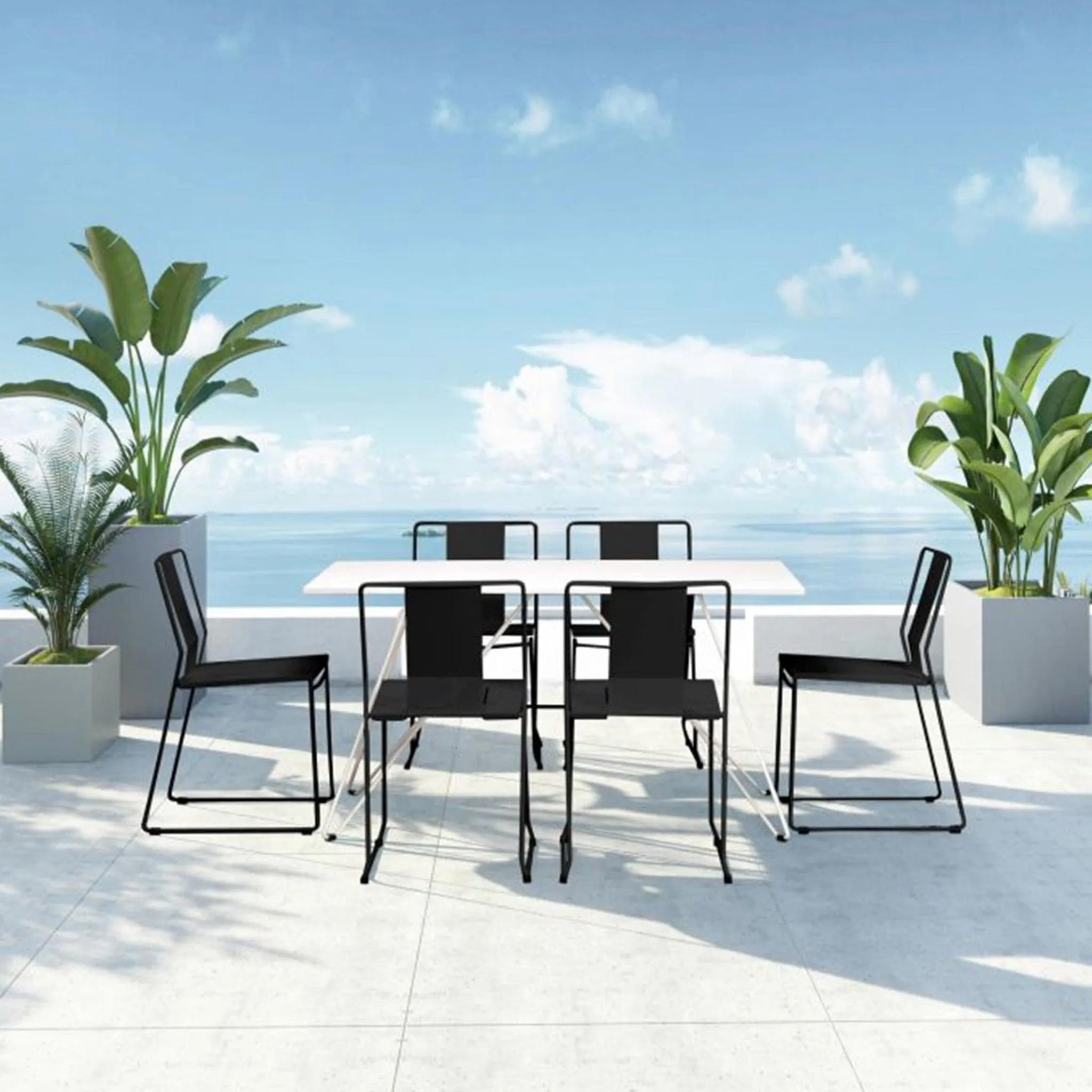 Frank 7 Piece Dining Set