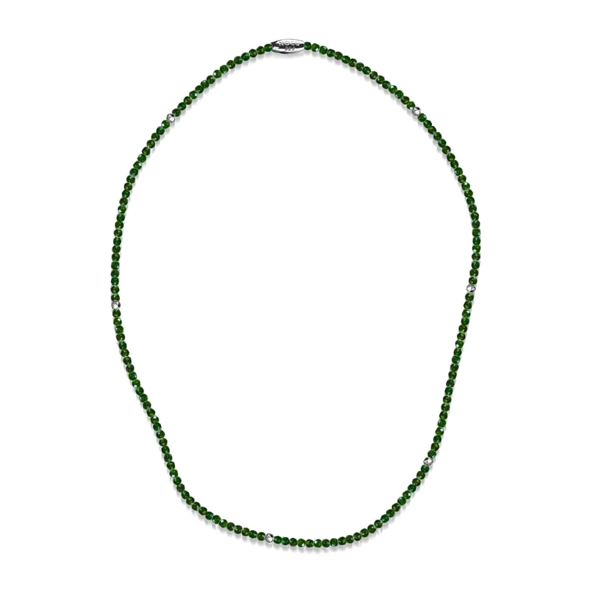 Green Jade | .925 Sterling Silver | Gemstone Wrap