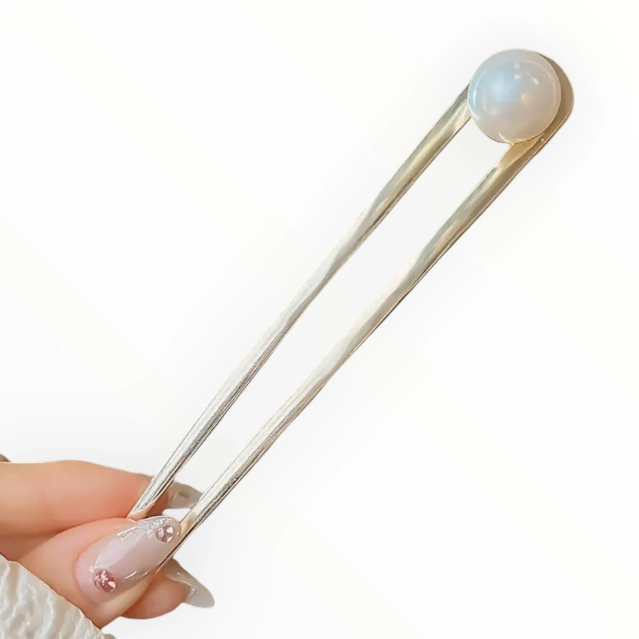 Hairpin Hairstick EASY Pearl - de ideale haarspeld voor lang haar!