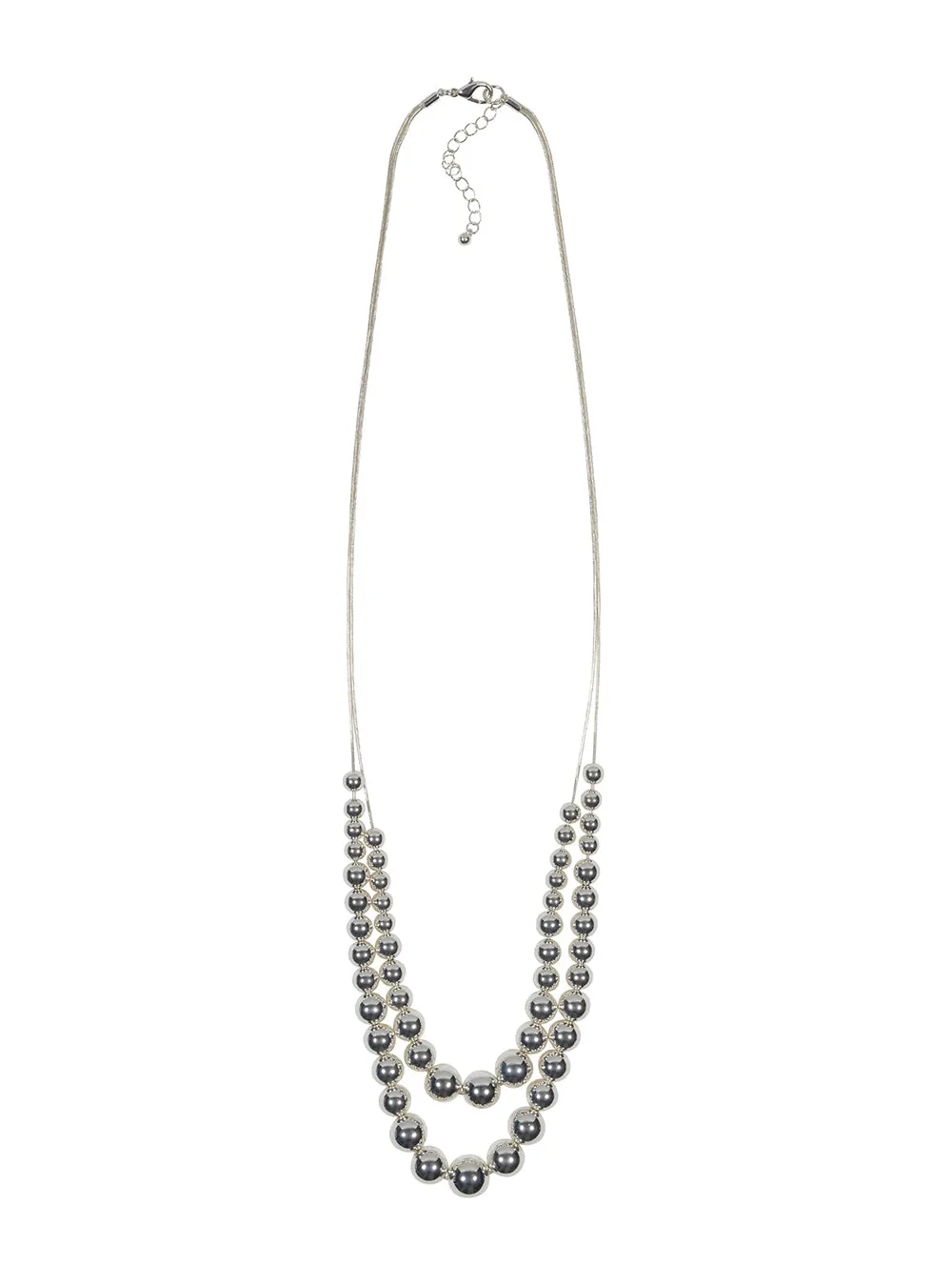 Hi-Lo Beaded Necklace