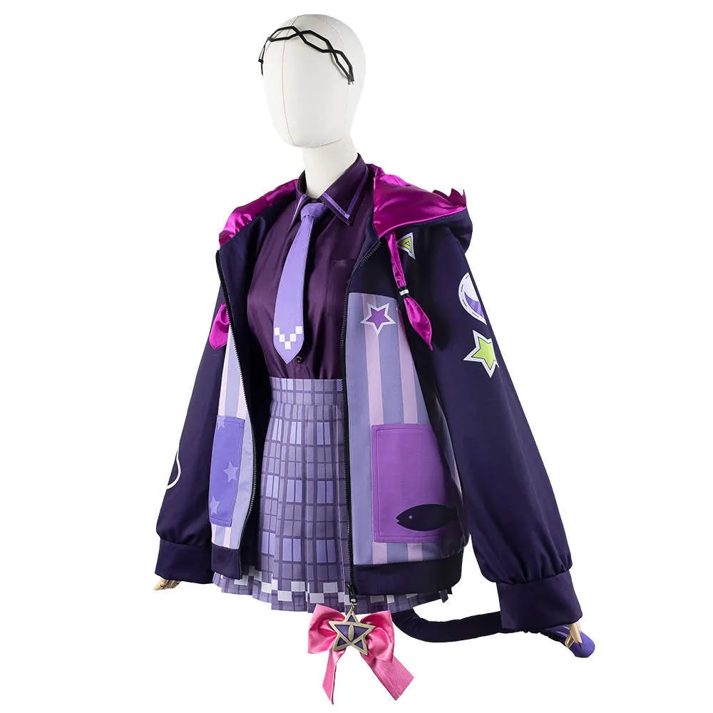 Hololive Virtual YouTuber Murasaki Shion Sixth Costume Cosplay Costume