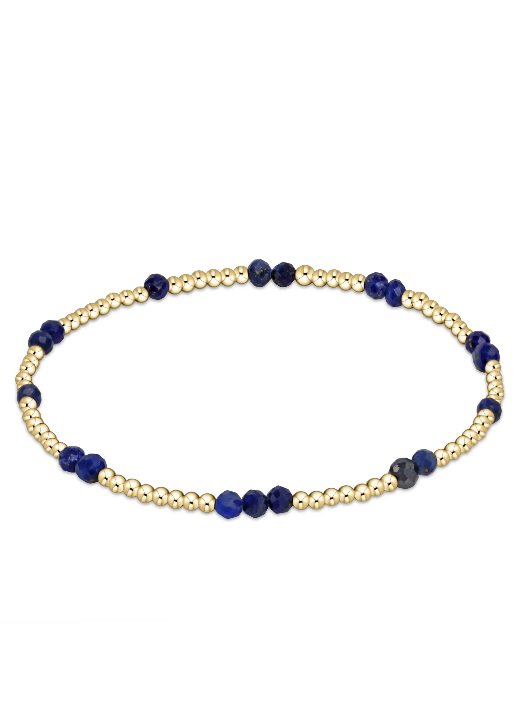 Hope Unwritten Gemstone Bracelet - Lapis