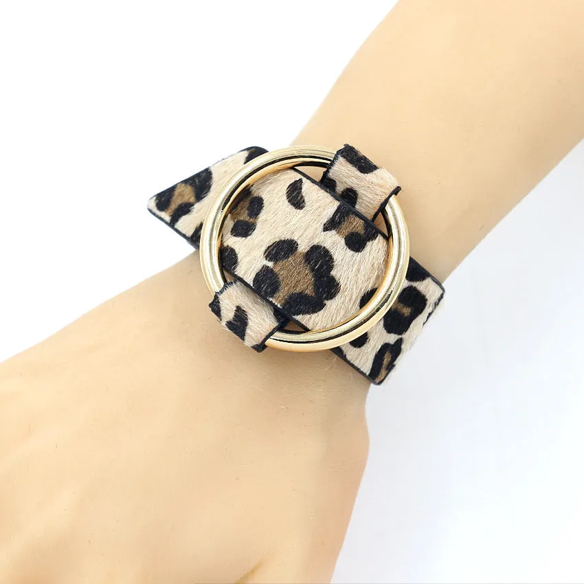 Korean Personality Adjustable Metal Ring Bracelet