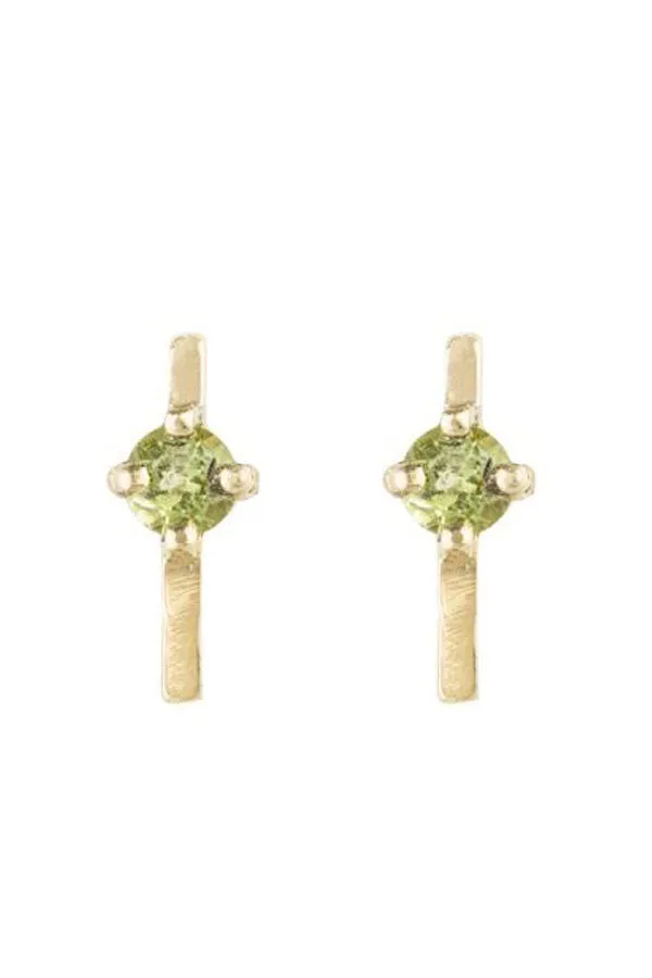 Little Horizon Peridot Earrings