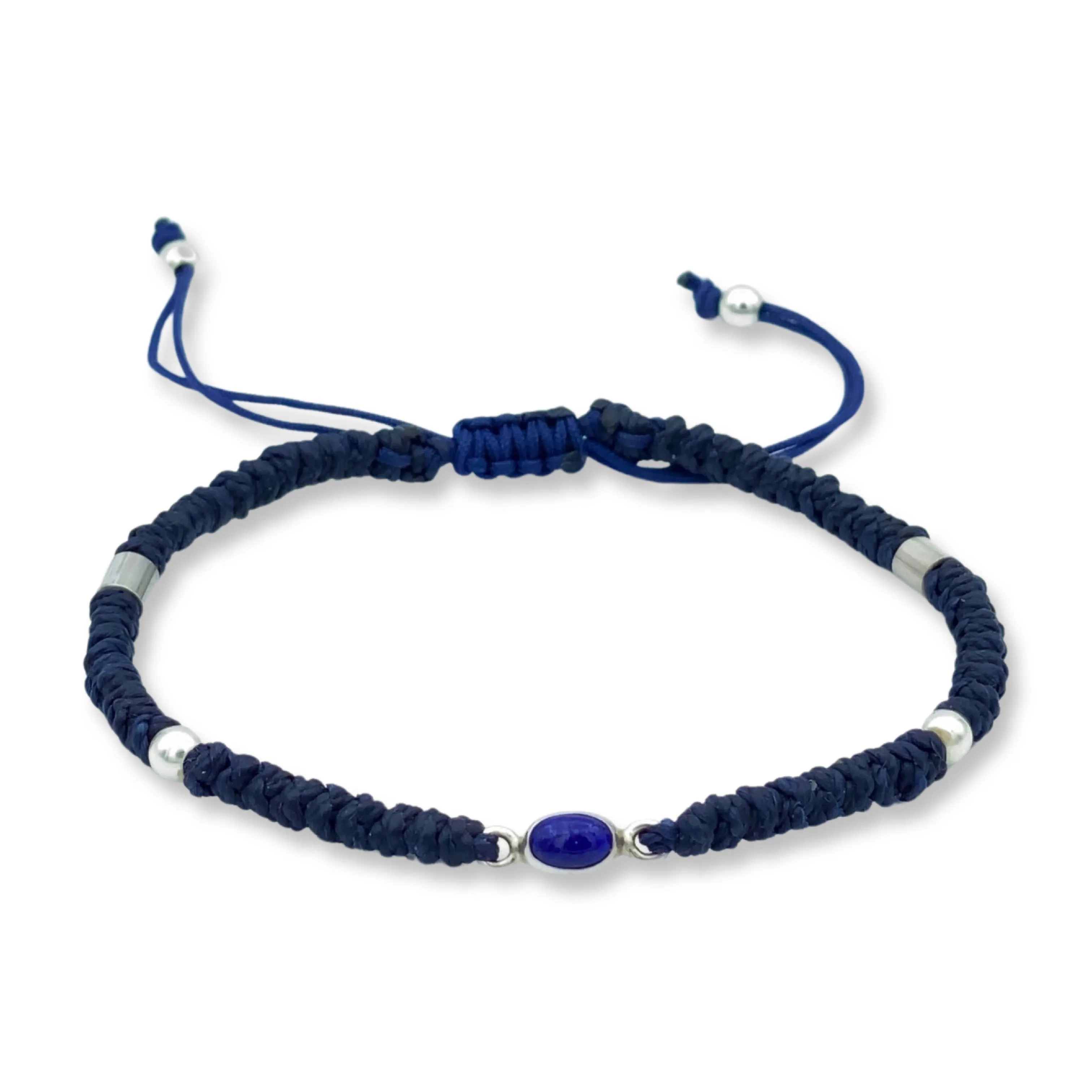 Macrame Gemstone Bracelet