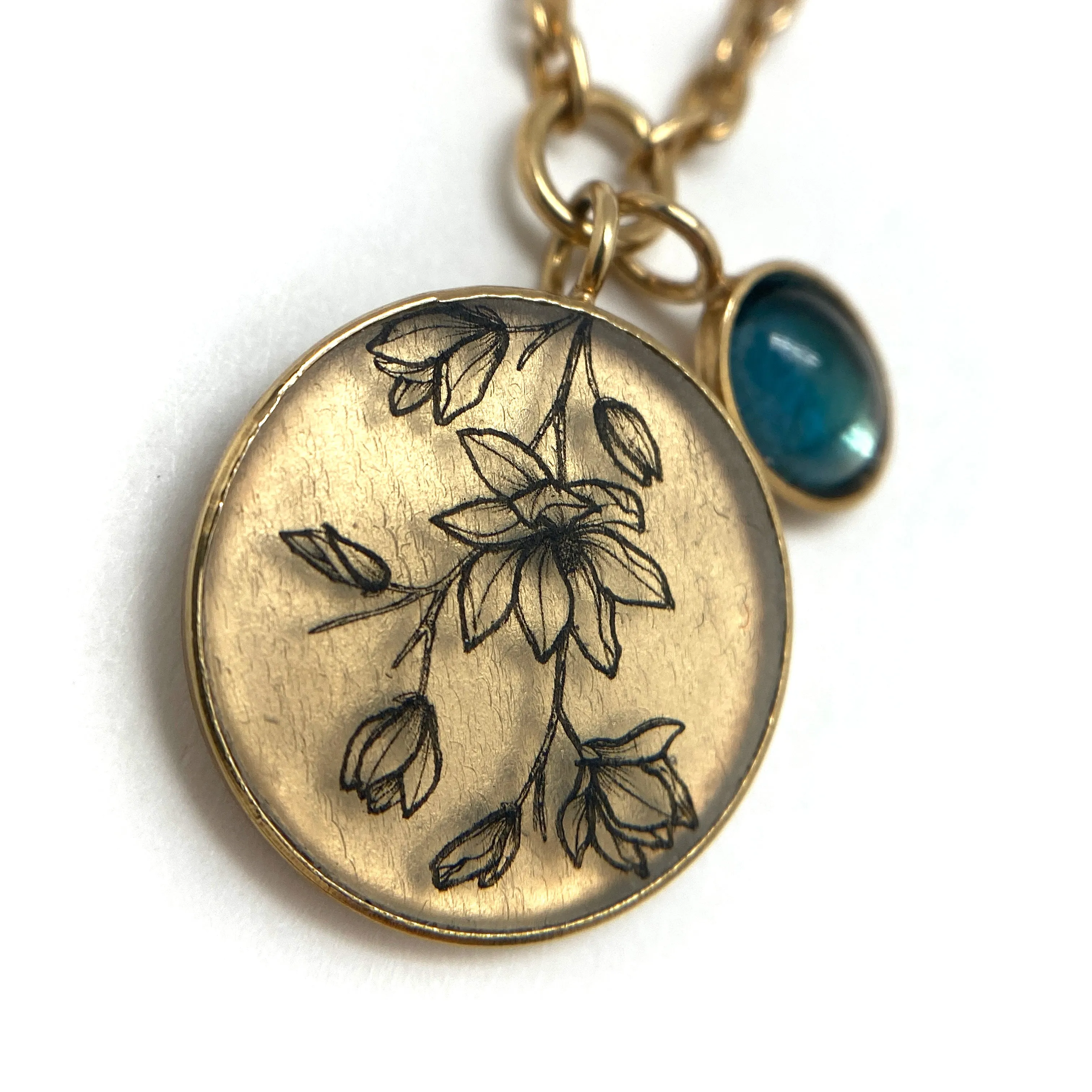 Magnolia Orb Necklace