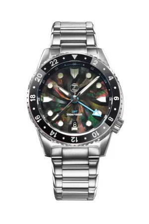 Mako 300m GMT 'Mosaic MOP'